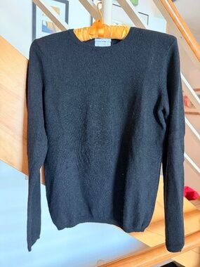 Black Cashmere Sweater